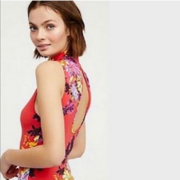 Free people sleeveless mock turtleneck bodysuit - Picture 2 of 8